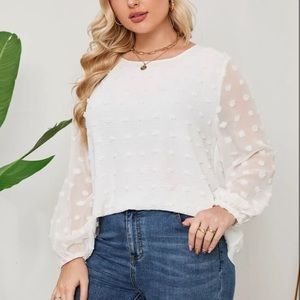 Elegant Dotted Blouse